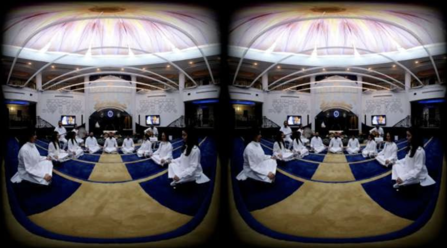 Overview of the VR dhikr experience project (for exhibition #3 “Quand le miroir se souvient du pas” (“When the mirror remembers the trace”)